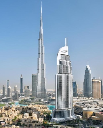 The Address Downtown Hotel, Dubai — luxury high-rise hotel tower in Downtown Dubai, UAE